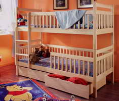 Дитяче двох'ярусне розбірне ліжко "Малютка" 